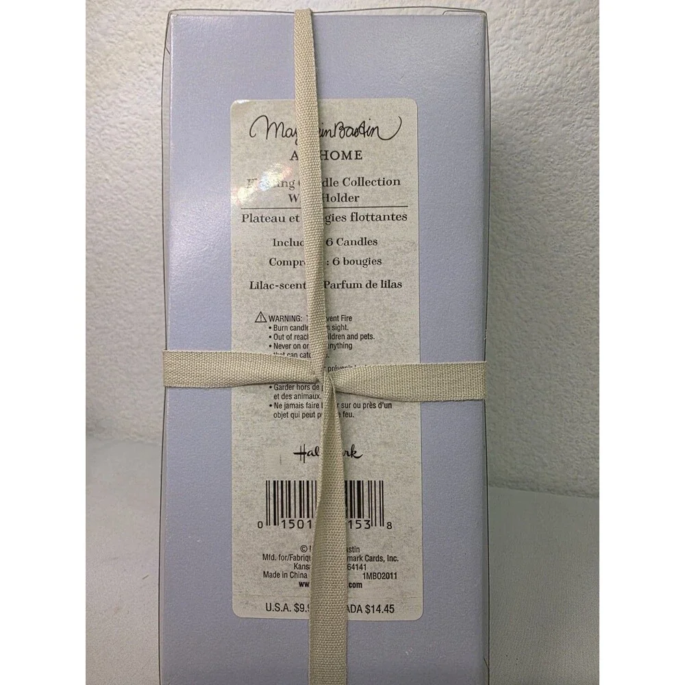 Hallmark Marjolein Bastin Lilac Scented Floating Candles Gift Set Shower Prize